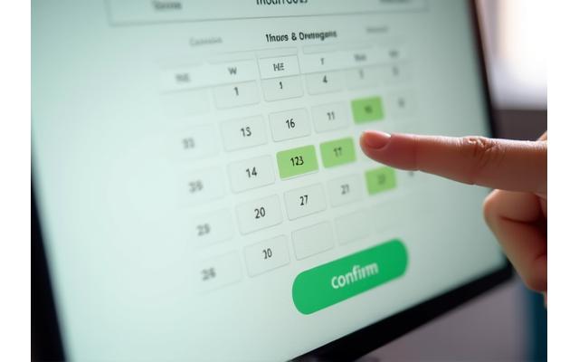 Online kalendar za zakazivanje termina